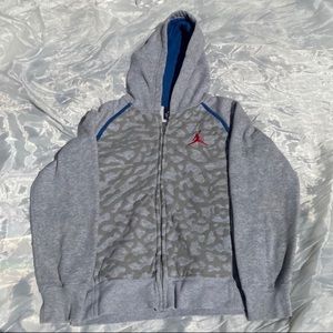 Air Jordan zip up hoodie